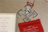 Reed and Barton Sterling Silver Christmas Ornament