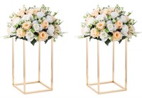 Retail$60 2pcs Metal Flower Stands