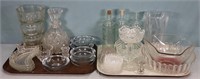 Glass Vases, Bottles, Bowls