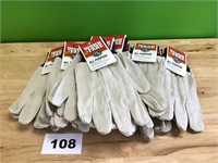 WorkFare All Purpose Work Gloves lot of 12