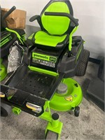 GREEN WORKS PRO MOWER. COMES WITH BATTERY