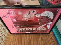Vintage Nebraska Football Heisman Signed & 25