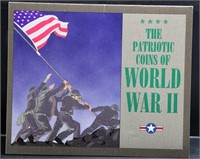 PATRIOTIC COINS OF WWII, 3 COIN SET