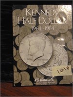 Kennedy Half Dollar Book 1964-1984