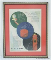 1929 Vivaudou Mavis Cosmetic Advertisement