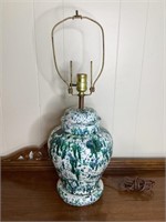 Mid Century Ginger Jar Lamp