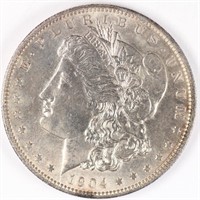 1904-O Morgan Dollar - AU/BU