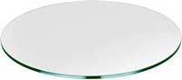 32 Round Glass Table Top - Tempered- 1/4 Thick - F