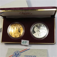 1988 America in Space Set (Silver Astronaut)