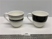 Nice Kate Spade Black And White Coffee Mugs