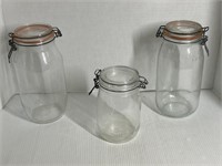 Clasp Lid Jars