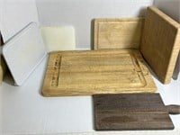 Cutting Board and Cheese boards