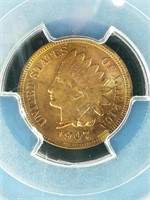 1907 Indian Head Penny MS64RB PCGS