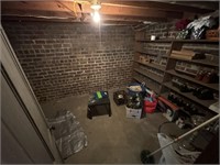 Contents of Back Room in Basement