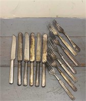 Lot of Plated Flatware