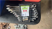 Pittsburgh 9pc combination wrench set