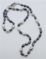 Multi-Colored Cultured Pearl Necklace