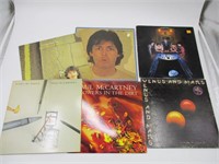 Lot (9) Paul McCartney & George Harrison Records