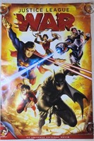Triple Signed Justice League War DC Comic Poster