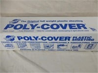 4 MIL X 10' X 100' POLY-COVER CLEAR - NEW IN BOX