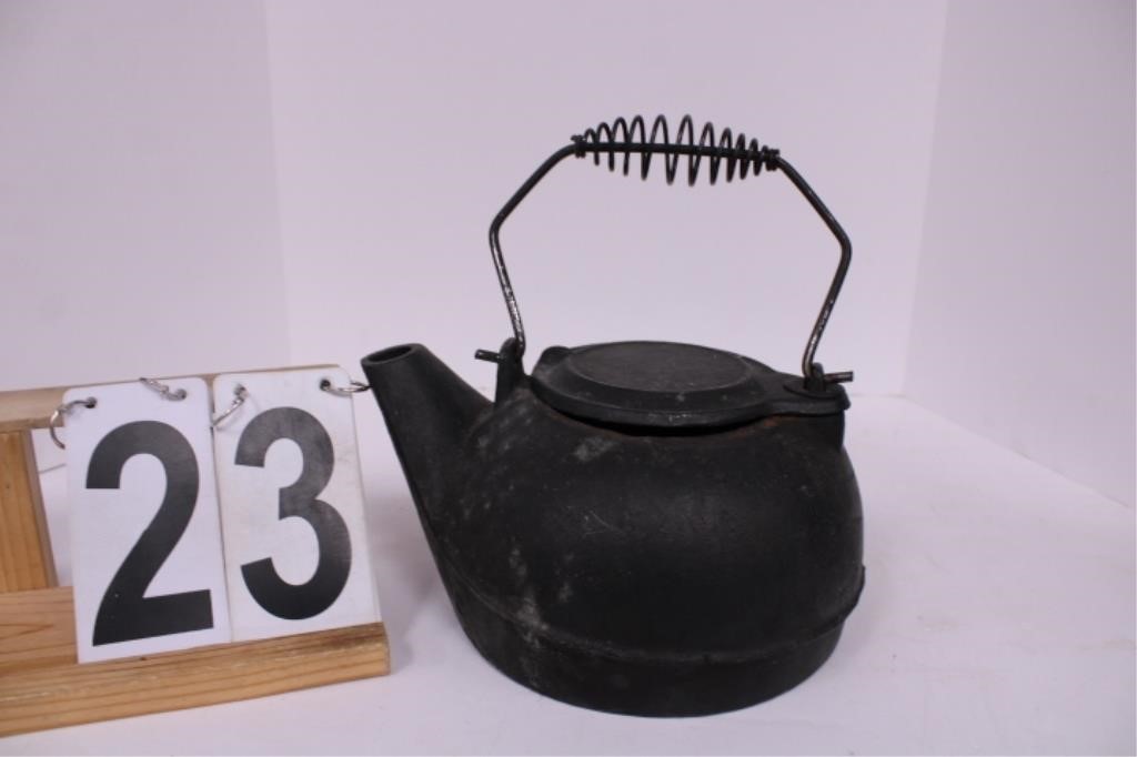 Cast Iron Tea Kettle