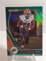 2021 Panini Prizm Draft Picks Green Aaron Jones