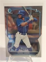 2023 Bowman Chrome 1st Bowman Ronny Simon