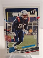 2023 Donruss Rated Rookie Keion White RC