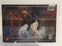 2022 Topps Stadium Club Chrome Colton Welker RC