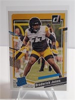 2023 Donruss Rated Rookie Broderick Jones RC