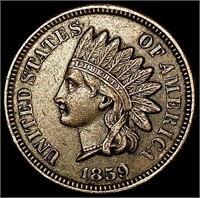 1859 Indian Head Cent CLOSELY UNCIRCULATED