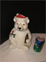 Coca-Cola Polar Bear cookie jar