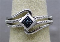 Sterling Silver ring, size 7.