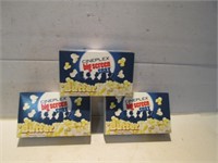 LOT 3 BOXES OF CINEPLEX POPCORN BUTTER FOR MICRO