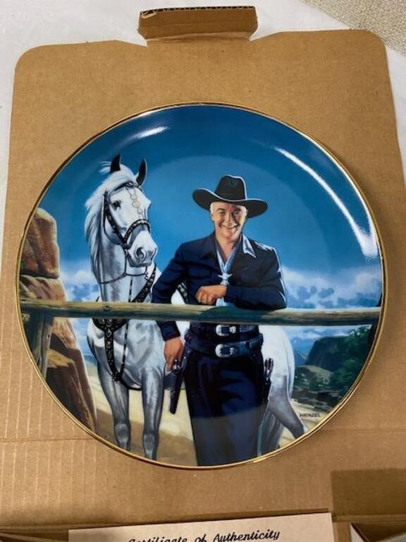 Collectable & Numbered Hopalong Cassidy Plate