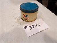 16 oz collector's can of Valvolene grease