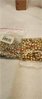 Brass Beads  Oblong And Round