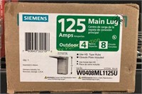 Siemens Main Lug Outdoor Load Center