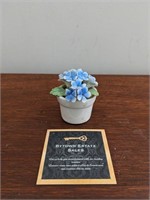 Radnor English China Miniature Potted Flower