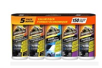 5-Pk ArmorAll Wipes Value Pack