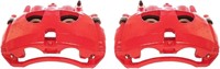 Front Red Powder Coated Calipers Pair