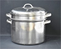 Stainless Steel Multi Cooker Pot w Strainers