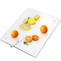 VASUHOME Tempered Glass Cutting Board for Kitchen