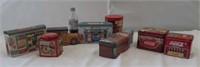 Collectible Coca-Cola tins