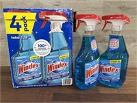 6-33oz windex spray bottles