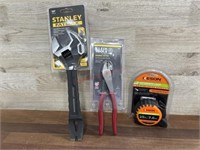 New- Stanley wrench, Klein diagonal cutters &