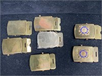 Collectible military belt buckles