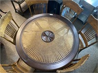 Round table - six chairs