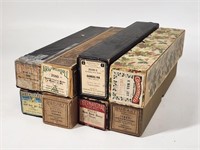 (8) PLAYER PIANO ROLLS W/ ORIGINAL BOXES