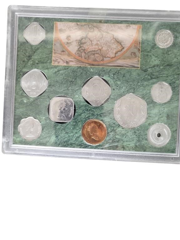 Odd Shaped Coins of the World Collectible Set